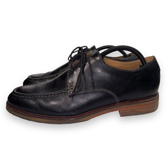 Clarks Clarkdale Apron Oxford Shoes Black Leather 26144457‎ Men\'s 10.5 M main image 10